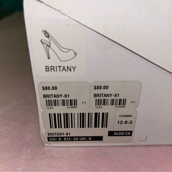 Aldo Silver Heels - Picture 9 of 9